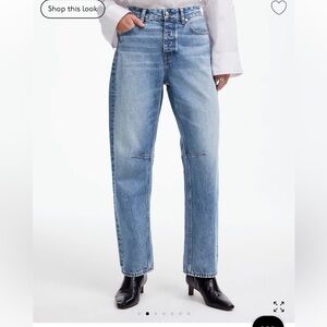 Madewell Barrel Jean in Dobbins wash